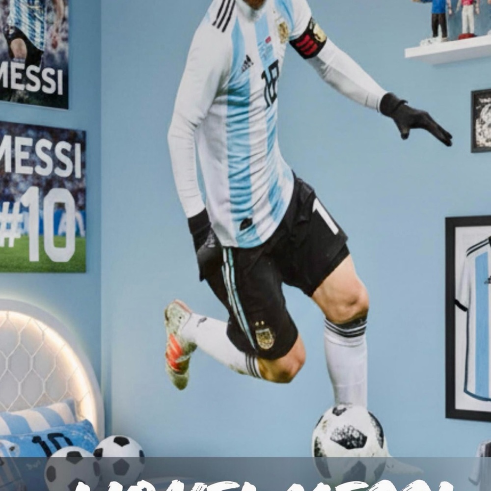 Messi Wall Decal